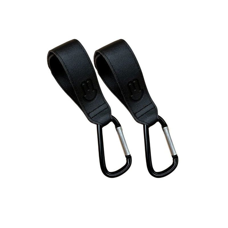 Bunnie Vegan Leather Pram Hook Set