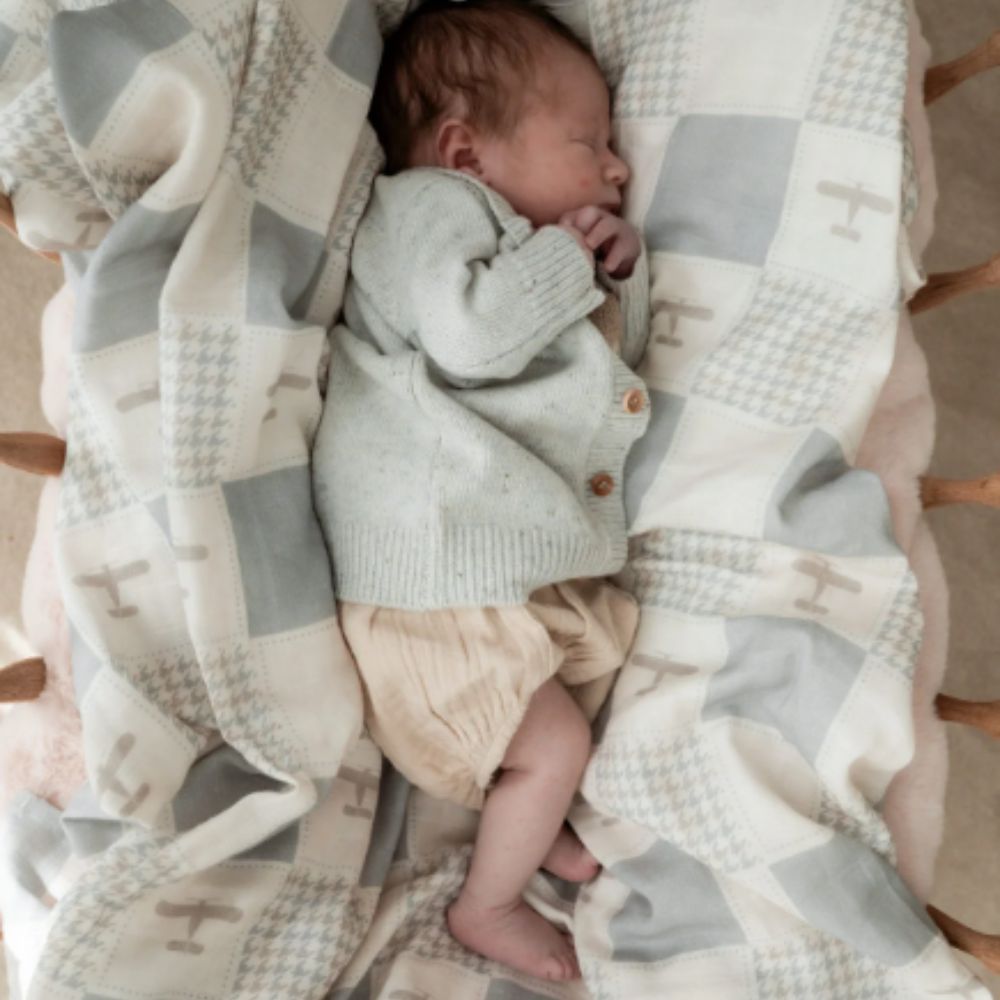 Wright Flyer Swaddle Wrap