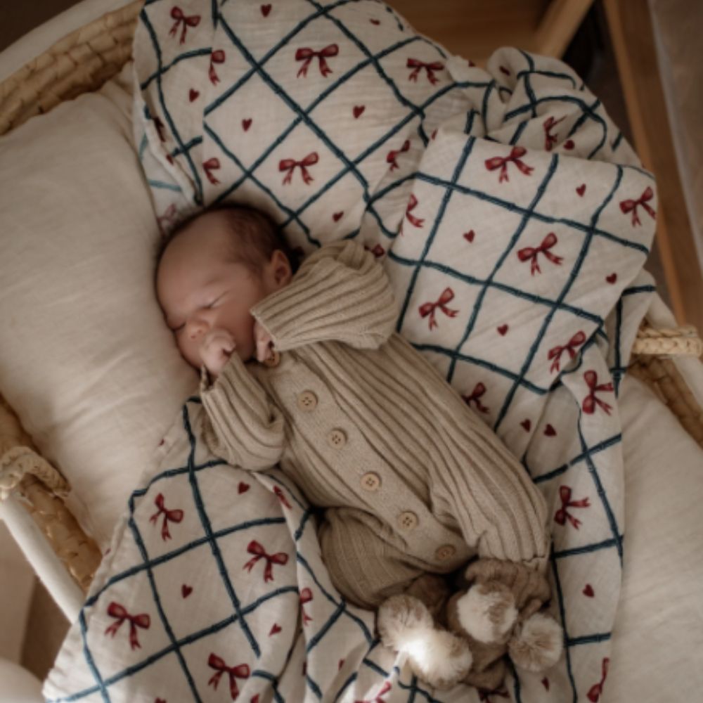 Bow Peep Swaddle Wrap