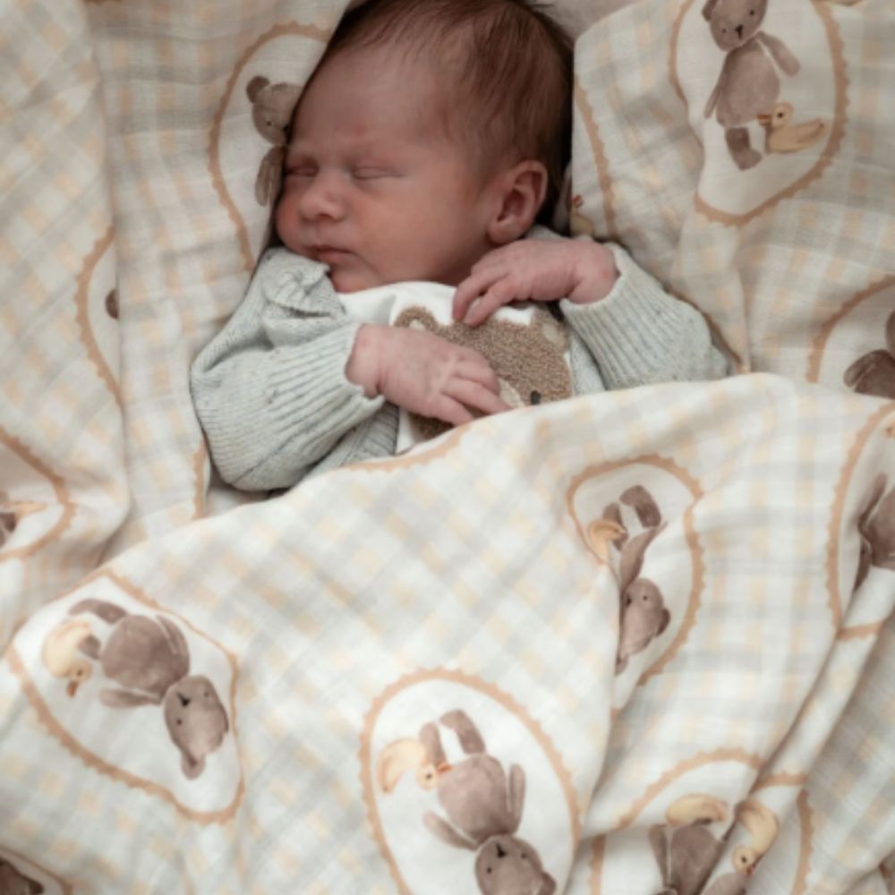 Ted & Duck Swaddle Wrap