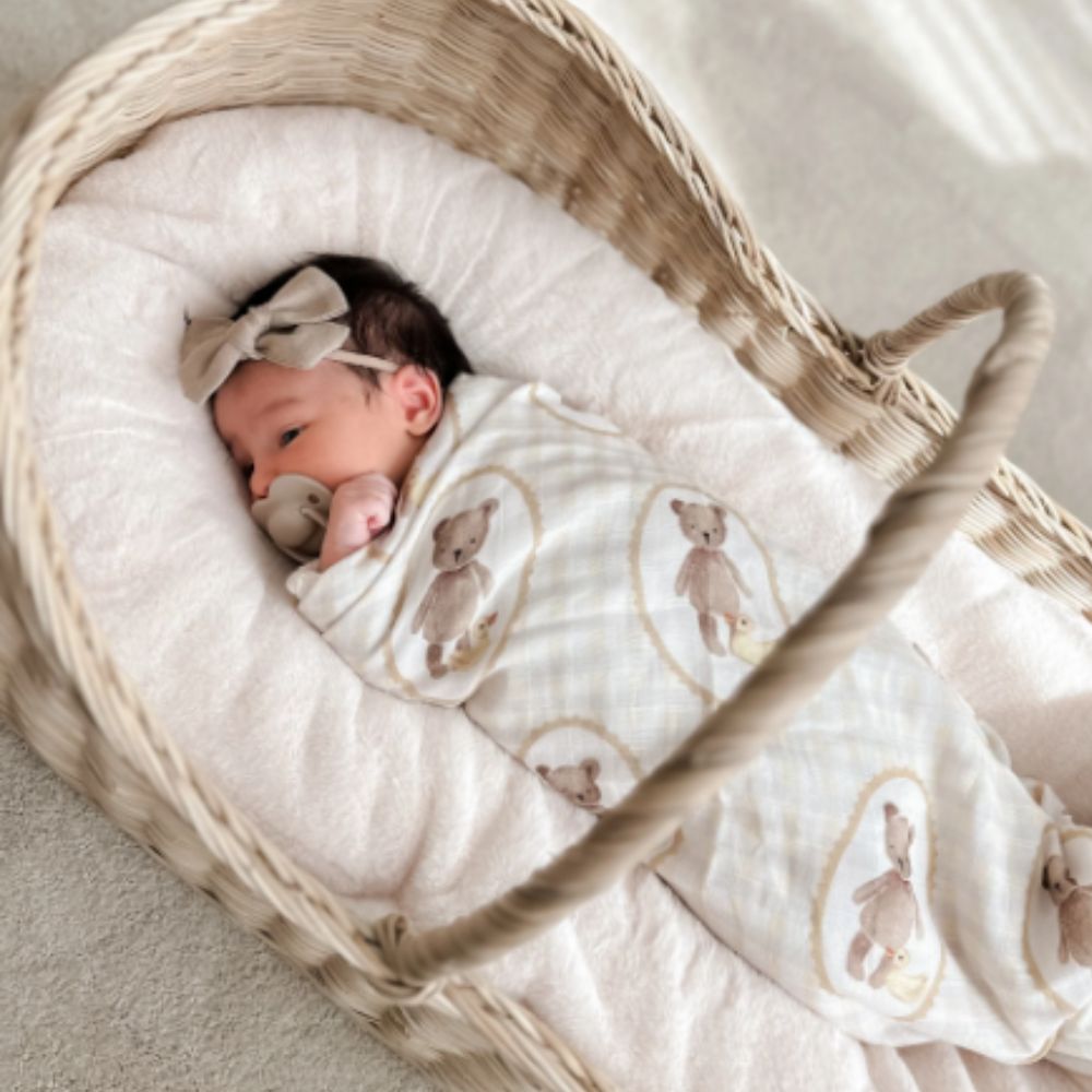 Ted & Duck Swaddle Wrap