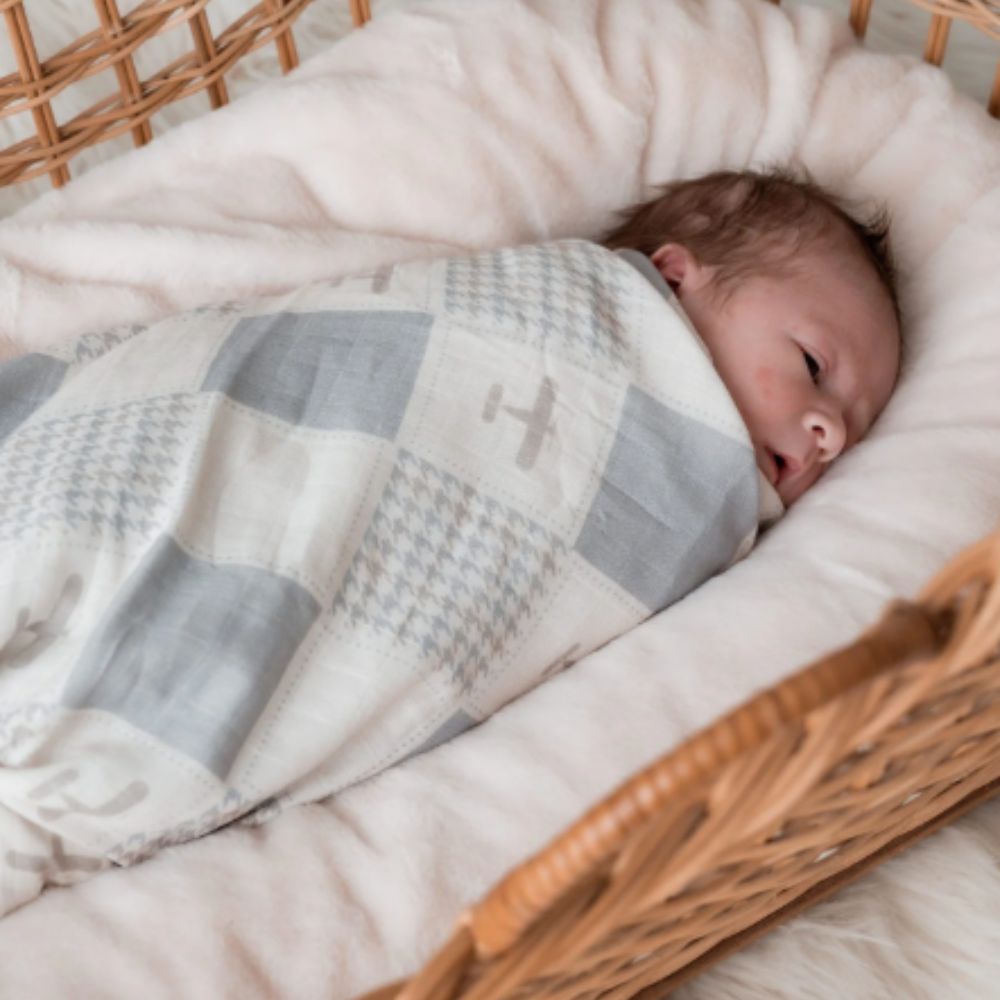 Wright Flyer Swaddle Wrap
