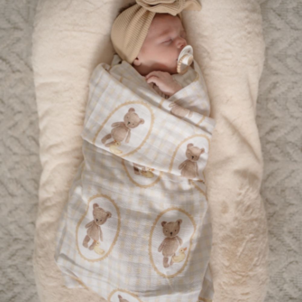 Ted & Duck Swaddle Wrap