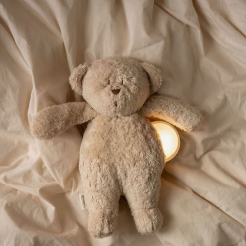 Moonie Organic Humming Bear - Sand