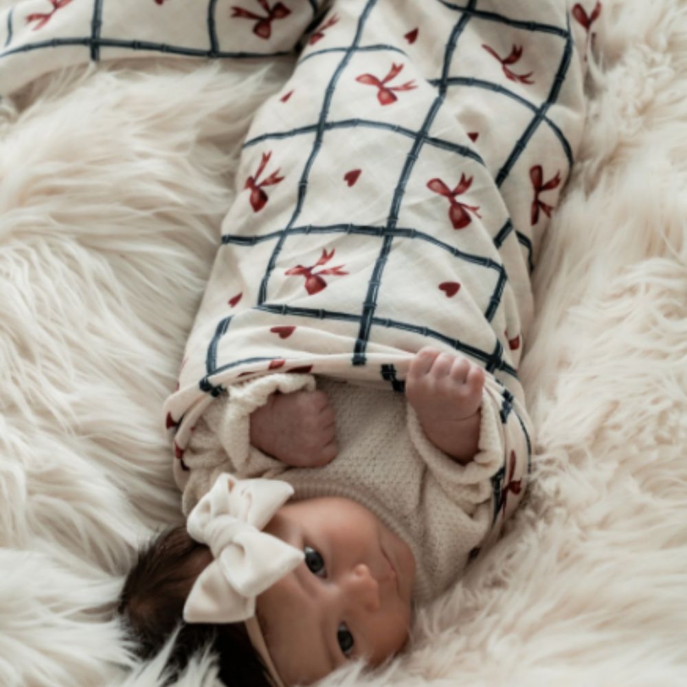 Bow Peep Swaddle Wrap