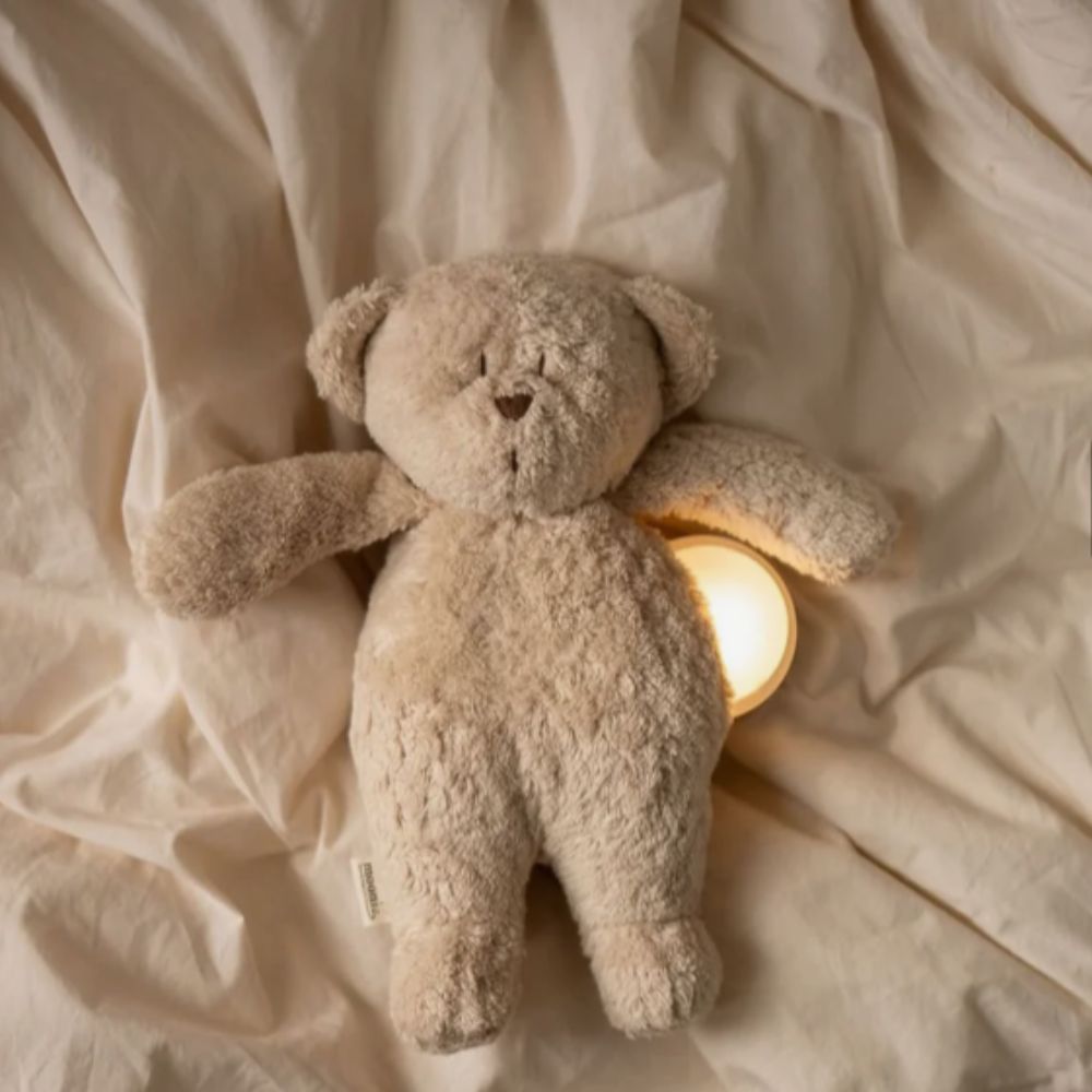 Moonie Organic Humming Bear - Cappuccino