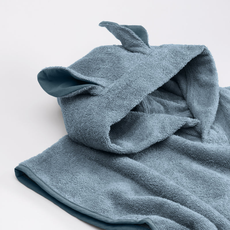 BIBs Organic Hoodie Towel - Blue