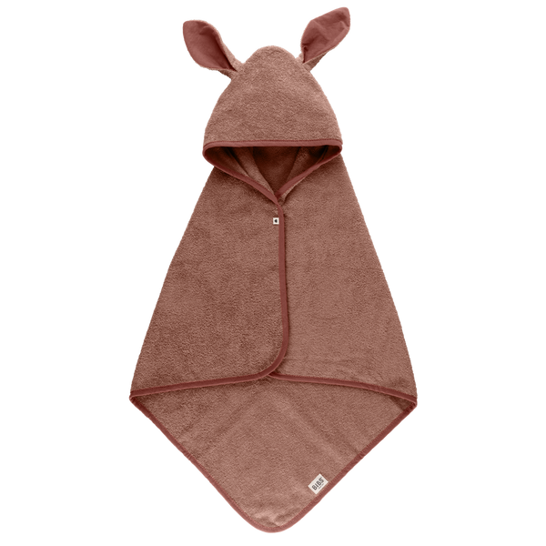 BIBs Organic Hoodie Towel - Woodchuck