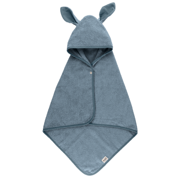 BIBs Organic Hoodie Towel - Blue