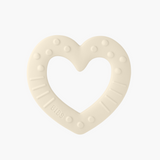 BIBs Baby Bitie Heart Teether - Ivory