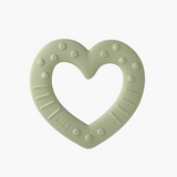 BIBs Baby Bitie Heart Teether - Sage