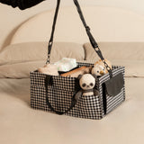 Bunnie Caddie - Houndstooth Black