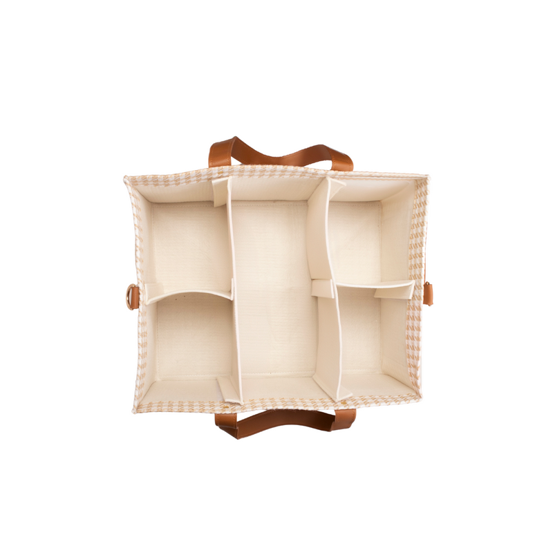 Bunnie Caddie - Houndstooth Tan