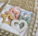 BIBs Baby Bitie Star Teether - Blush