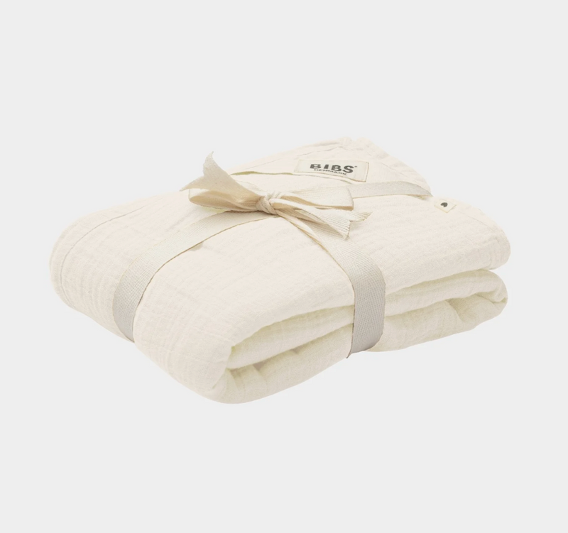 BIBs Muslin Swaddle - Ivory